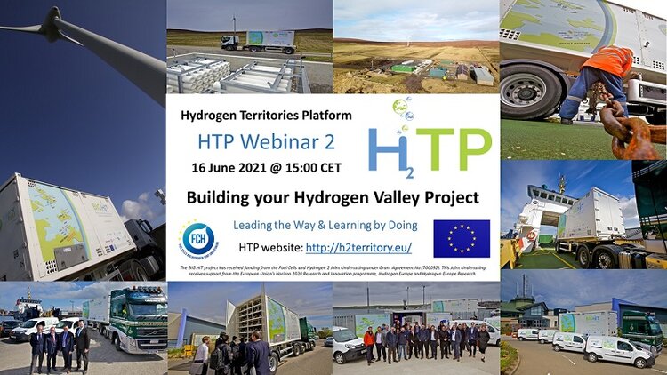 HTP Webinar 2: Building your Hydrogen Valley project ideas and consortium partners