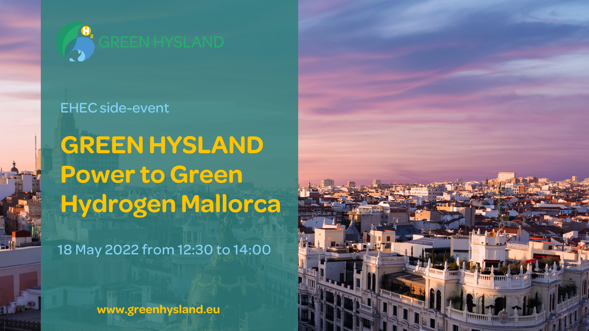 Green Hysland at the European Hydrogen Energy Conference 2022