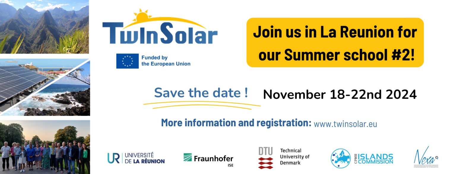 Join TwInSolar’s Summer school in La Reunion